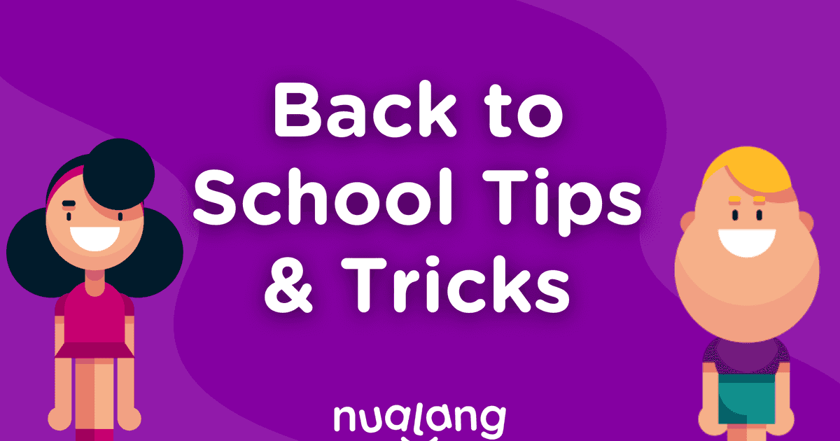 BacktoSchool Tips and Tricks Blog