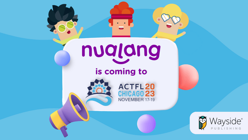 featured image thumbnail for post The Nualas are coming to ACTFL 2023 in Chicago